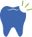 Animated chipped tooth