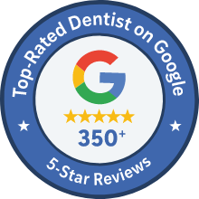 Top Rated Dentist on Google logo